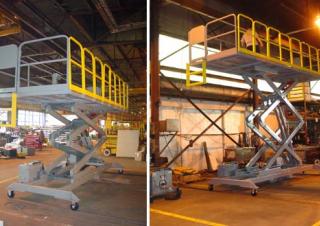 Plataformas de tijera Plataformas de tijeras de ruedas Lift-A-Loft MPAPX12 SPL