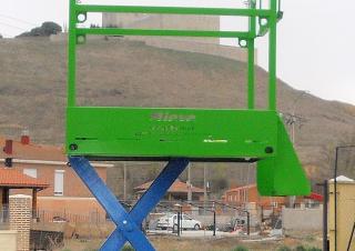 Plataformas de tijera Plataformas de tijeras de ruedas Mieve PE-5'4 mini
