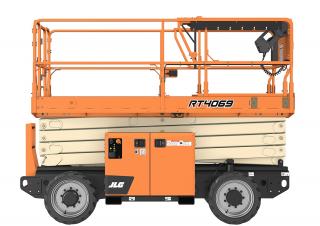 Plataformas de tijera Plataformas de tijeras de ruedas JLG RT4069