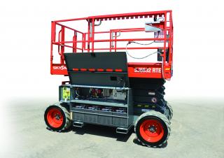 Plataformas de tijera Plataformas de tijeras de ruedas Skyjack SJ 6832 RTE