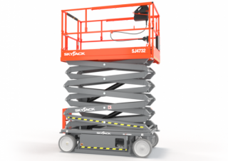 Plataformas de tijera Plataformas de tijeras de ruedas Skyjack SJ4732