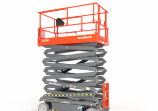 Plataformas de tijera Plataformas de tijeras de ruedas Skyjack SJ4740