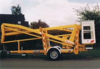 Plataformas elevadoras articuladas Plataformas elevadoras articuladas sobre camión Thomas Hoogwerkers 130 NW