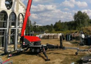 Plataformas elevadoras articuladas Plataformas elevadoras articuladas remolcables Paus PTK 31