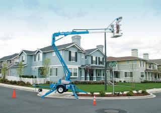 Plataformas elevadoras articuladas Plataformas elevadoras articuladas sobre camión Genie TZ-34/20