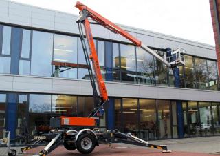 Plataformas elevadoras articuladas Plataformas elevadoras articuladas remolcables Paus Worklift GT 16 A