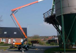 Plataformas elevadoras articuladas Plataformas elevadoras articuladas remolcables Paus Worklift GT 18 A