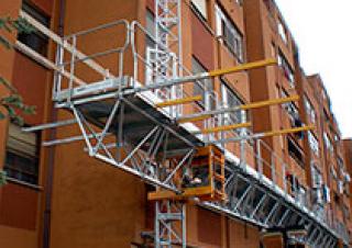 Plataformas elevadoras de mástil Climber International P36 / PH10