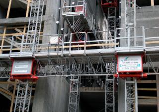 Plataformas elevadoras de mástil Climber International P40