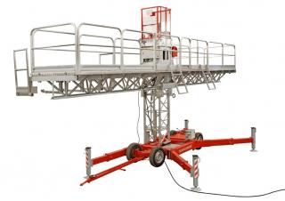 Plataformas elevadoras de mástil Scanclimber Taurus SC6000 