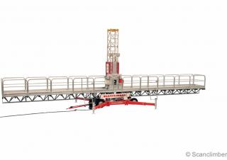 Plataformas elevadoras de mástil Scanclimber Monster SC8000 