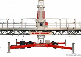 Plataformas elevadoras de mástil Scanclimber Monster SC8000 