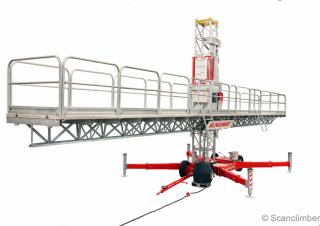 Plataformas elevadoras de mástil Scanclimber Monster SC8000 
