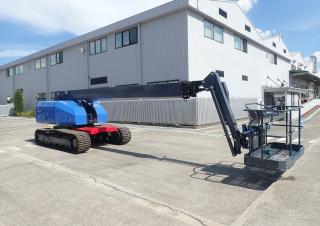 Plataformas telescópicas Plataformas telescópicas de orugas Aichi SR21CJM