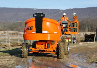 Plataformas telescópicas Plataformas telescópicas de ruedas JLG 460SJ