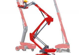 Plataformas telescópicas Plataformas telescópicas de ruedas MAGNI HTB41RT