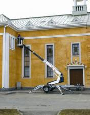 Plataformas telescópicas Plataformas telescópicas remolcables Dino Lift Dino 120T