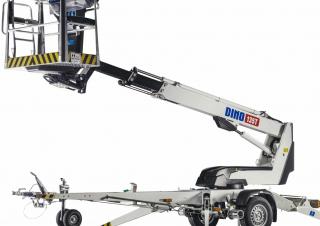 Plataformas telescópicas Plataformas telescópicas remolcables Dino Lift Dino 135T II