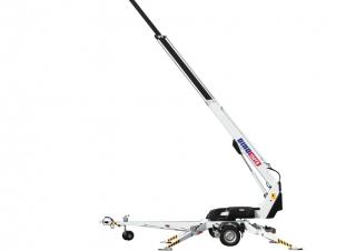 Plataformas telescópicas Plataformas telescópicas remolcables Dino Lift Dino 150TB II