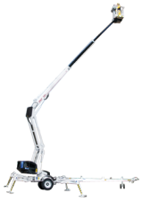 Plataformas elevadoras articuladas Plataformas elevadoras articuladas sobre camión Dino Lift Dino 210 XT