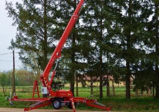 Plataformas telescópicas Plataformas telescópicas remolcables EuropeLift TM 16 TJ