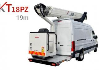 Plataformas telescópicas Plataformas telescópicas sobre camión Klubb KT18PZ