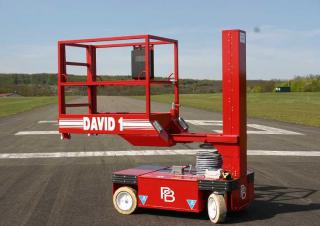 Plataformas de tijera Plataformas de tijeras de ruedas PB David 1 PB 75 V