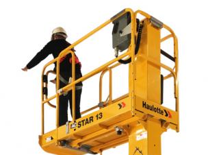 Plataformas telescópicas Plataformas verticales Haulotte STAR 13