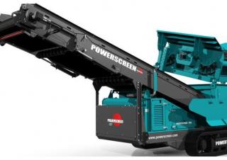 Platas cribadoras móviels Powerscreen Powertrak 750