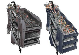 Platas cribadoras móviels Sandvik SF1443
