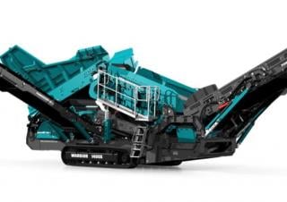 Platas cribadoras móviels Powerscreen Warrior 1400X