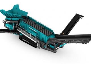 Platas cribadoras móviels Powerscreen Warrior 2400