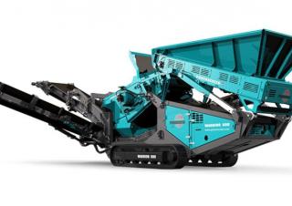 Platas cribadoras móviels Powerscreen Warrior 600