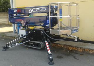 Plataformas elevadoras articuladas Plataformas articuladas de orugas CELA DT15 Spyder