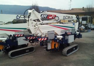 Plataformas telescópicas Plataformas telescópicas de orugas CELA DT22 Spyder