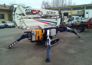 Plataformas telescópicas Plataformas telescópicas de orugas CELA DT22 Spyder