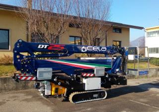Plataformas elevadoras articuladas Plataformas articuladas de orugas CELA DT25 Spyder