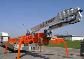 Plataformas telescópicas Plataformas telescópicas de orugas Easy Lift R360WBA 
