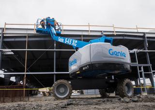 Plataformas telescópicas Plataformas telescópicas de ruedas Genie S-45 XC