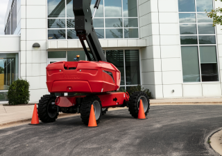 Plataformas telescópicas Plataformas telescópicas de ruedas Manitou TJ 85