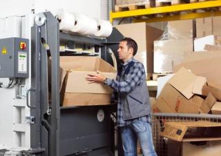 Prensas de basura HSM V-Press 1160 max