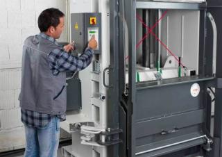 Prensas de basura HSM V-Press 1160 max