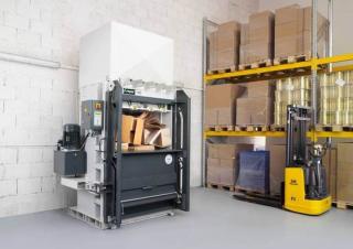 Prensas de basura HSM V-Press 1160 max