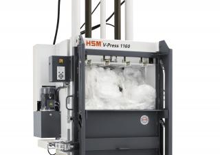 Prensas de basura HSM V-Press 1160 plus