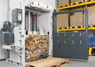 Prensas de basura HSM V-Press 1160 plus