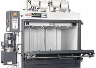 Prensas de basura HSM V-Press 818 eco