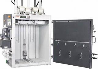 Prensas de basura HSM V-Press 818 eco