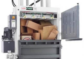 Prensas de basura HSM V-Press 840 eco