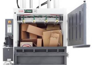 Prensas de basura HSM V-Press 840 eco