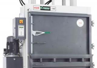 Prensas de basura HSM V-Press 840 eco